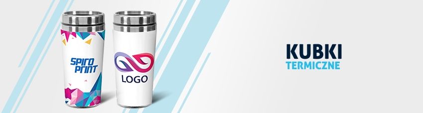 Kubki termiczne z nadrukiem, reklamowe - grawer laserowy - SpiroPrint