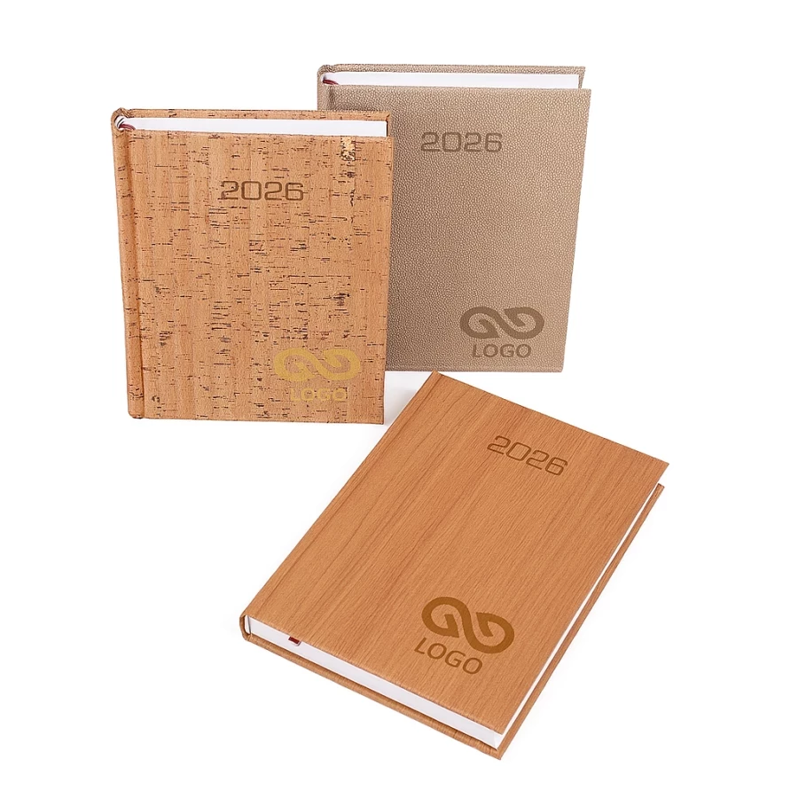 Kalendarz książkowy Nature A5  -  Rozkład Dzienny 