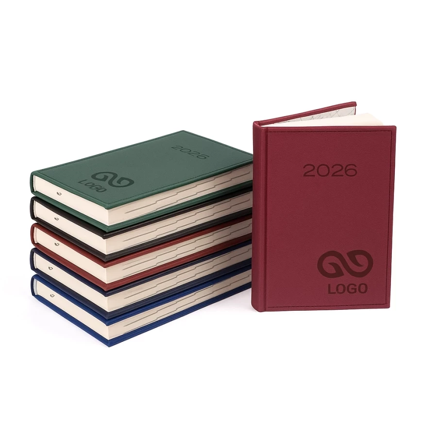 Kalendarz książkowy B6  -  Rozkład Dzienny 