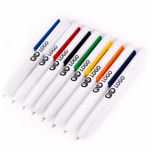 Długopis Comet White - Zielony