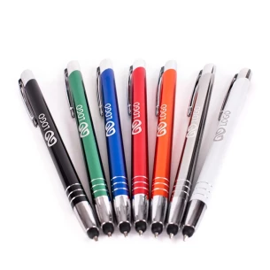 Długopis Manhattan Touch Pen - Czerwony