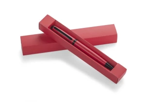 Długopis w etui RIO - Czerwony