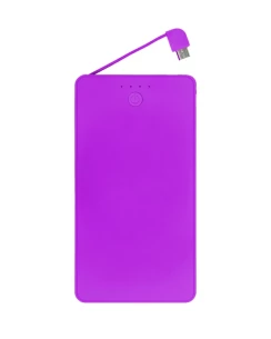 Powerbank VIVID 4000 mAh - Fioletowy