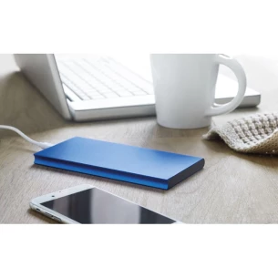 Power bank 8000mAh - POWERFLAT8 - Niebieski
