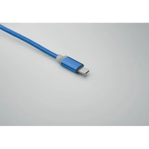 Kabel ładujący 4 w 1 typu C - BLUE - Niebieski