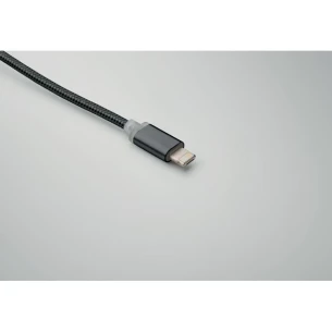 Kabel ładujący 4 w 1 typu C - BLUE - Czarny