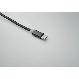 Kabel ładujący 4 w 1 typu C - BLUE - Czarny