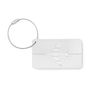Zawieszka na bagaż FLY TAG - srebrny mat