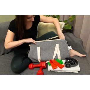 Asha Torba sportowa, podróżna  - szary