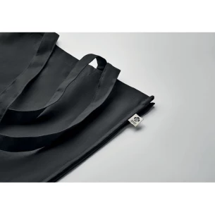 Torba z bawełny organicznej BENTE COLOUR  - Czarny