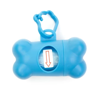 Pojemnik z woreczkami Scooby - Niebieski