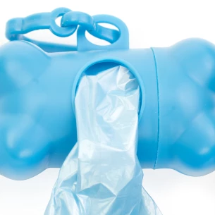 Pojemnik z woreczkami Scooby - Niebieski