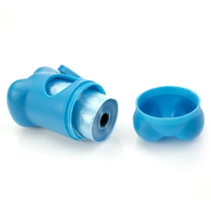 Pojemnik z woreczkami Scooby - Niebieski