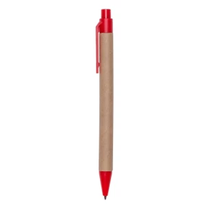 Notes Eco2 z długopisem - Czerwony