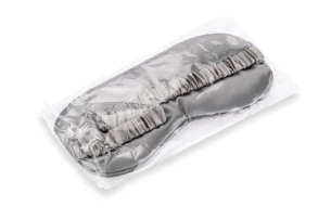 Opaska na oczy do spania VELURO - Szary