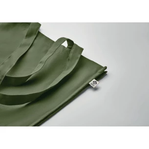 Torba z bawełny organicznej BENTE COLOUR - Zielony