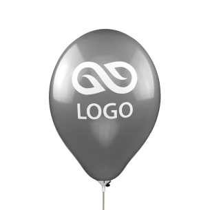 Balon 30cm - Grafitowy