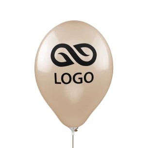 Balon 30cm - Brązowy