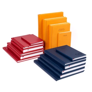 Kalendarz książkowy A6 - Rozkład Tygodniowy - Pomarańczowy