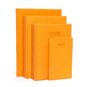 Kalendarz książkowy A5 - Rozkład Tygodniowy - Brązowy