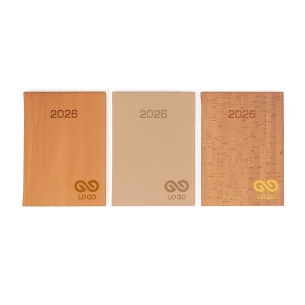 Kalendarz książkowy Nature B5 - Rozkład Tygodniowy - Wood