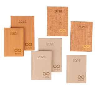 Kalendarz książkowy Nature B5 - Rozkład Tygodniowy - Cork