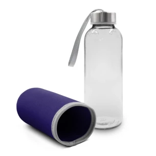 Szklana butelka 420 ml Bob - fioletowy