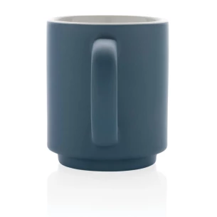 Kubek ceramiczny Echo - Niebieski