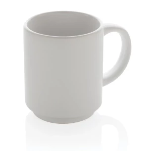 Kubek ceramiczny Echo - Biały