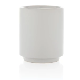 Kubek ceramiczny Echo - Biały