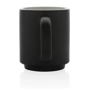 Kubek ceramiczny Echo - Czarny