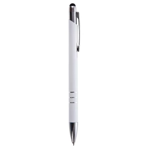 Długopis, touch pen Zachary - biały