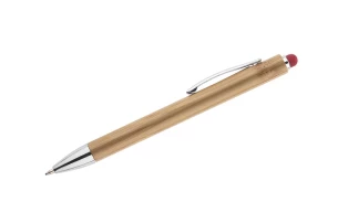 Touch pen bambusowy TUSO - czerwony