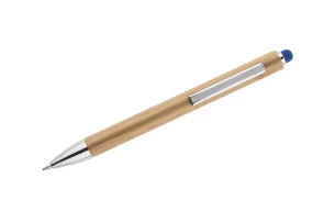 Touch pen bambusowy TUSO - niebieski