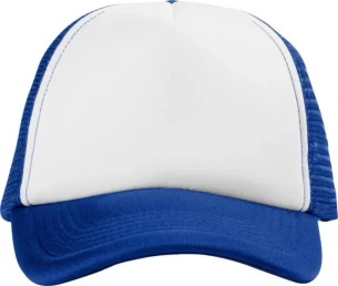 Czapeczka Trucker - Niebieski/Biały