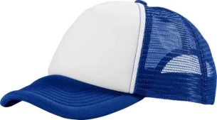 Czapeczka Trucker - Niebieski/Biały