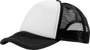 Czapeczka Trucker - Czarny/Biały