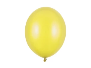 Balon metalizowany 30cm - Żółty