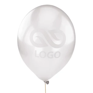 Balon metalizowany 30cm - Srebrny