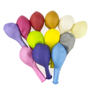 Balon metalizowany 30cm - Srebrny