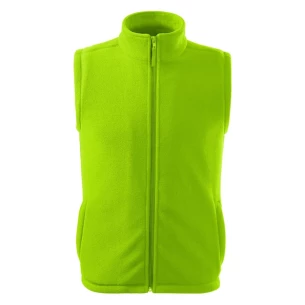 Kamizelka polarowa Unisex - Limonkowy