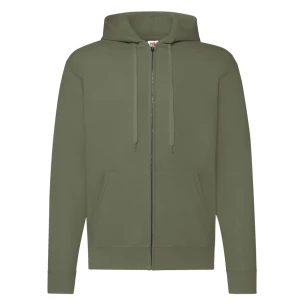Bluza FOTL Zip Through Hooded Sweat - Oliwkowy