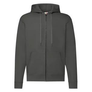Bluza FOTL Zip Through Hooded Sweat - Grafitowy