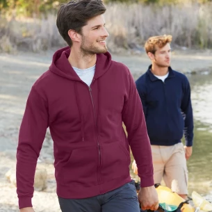 Bluza FOTL Zip Through Hooded Sweat - Czarny
