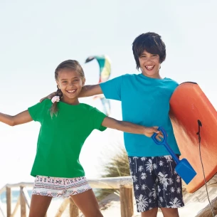 Koszulka dziecięca FOTL ValueWeight - Kremowy