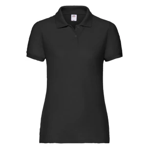 Koszulka Polo Damska 65-35 - Czarny