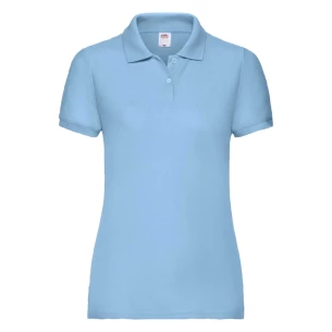 Koszulka Polo Damska 65-35 - Błękitny