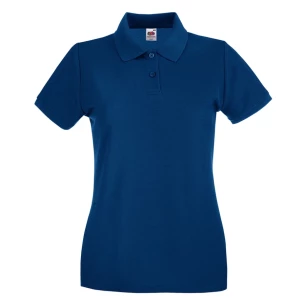 Koszulka Damska Polo Premium Fruit Of The Loom - Szary