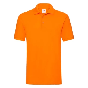 Koszulka Polo Premium Fruit Of The Loom - Pomarańczowy