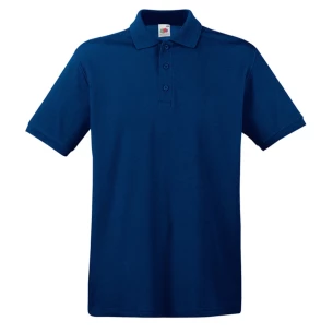 Koszulka Polo Premium Fruit Of The Loom - Ciemny Granatowy